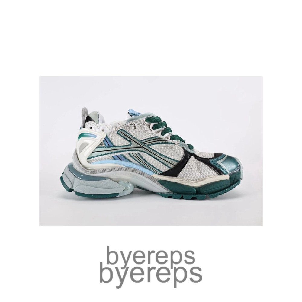 Balenciaga Runner 2.0 White Green Blue