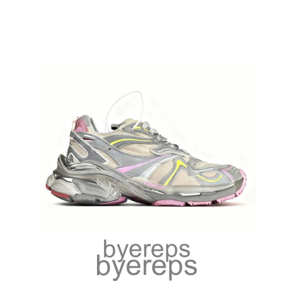 Balenciaga Runner 2 Sneakers Nylon Multi Colors