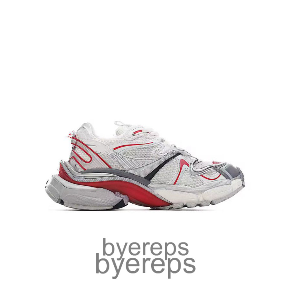 Balenciaga Runner 2 White Grey Red