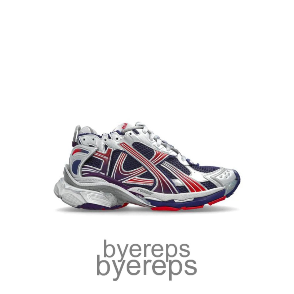 Balenciaga Runner Gradient Navy/Red/Grey