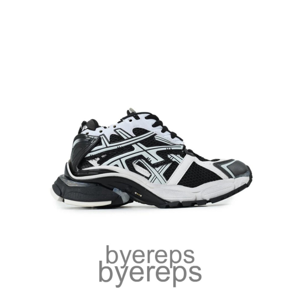 Balenciaga Runner Sneaker Black White
