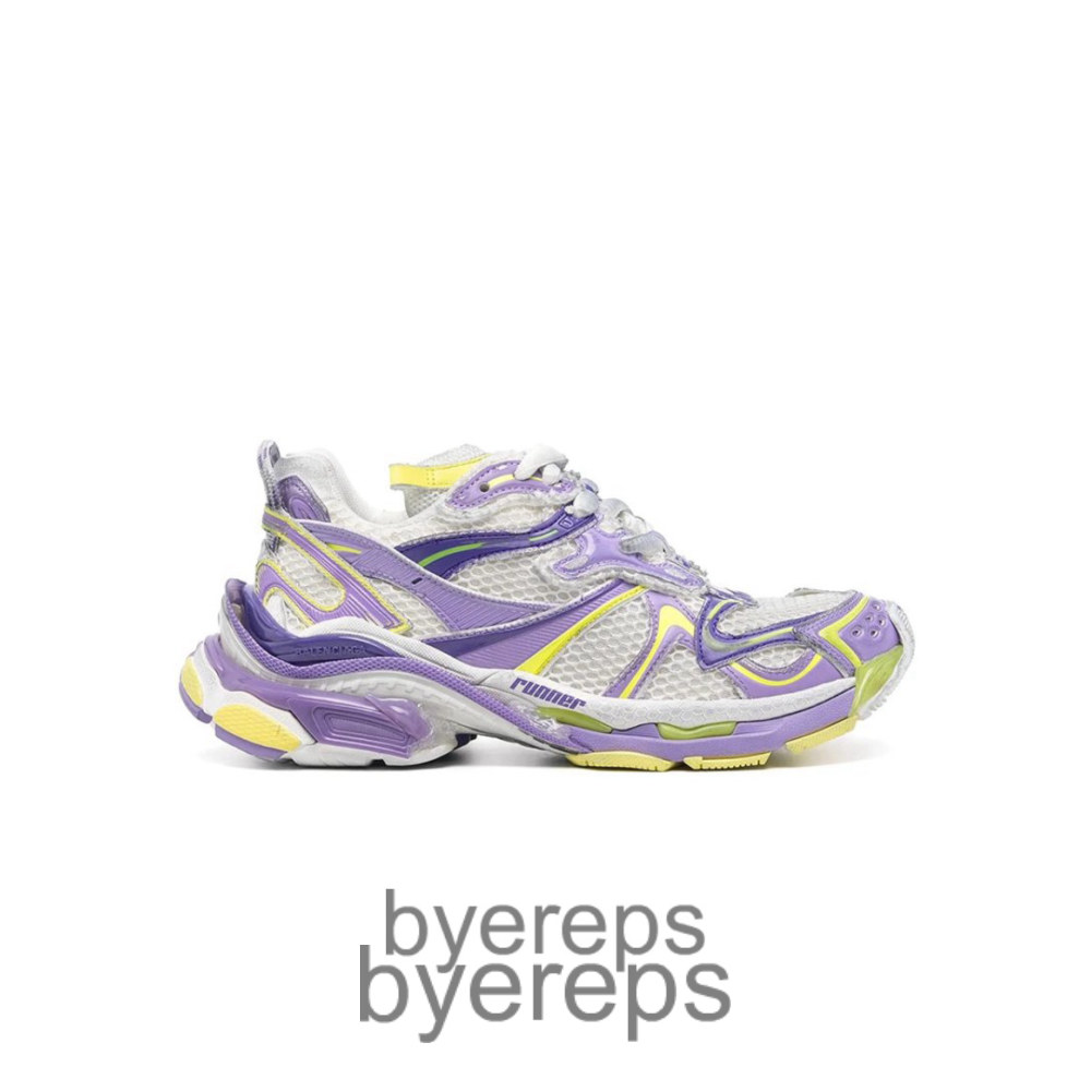 Balenciaga Runner Sneakers Lilac Purple
