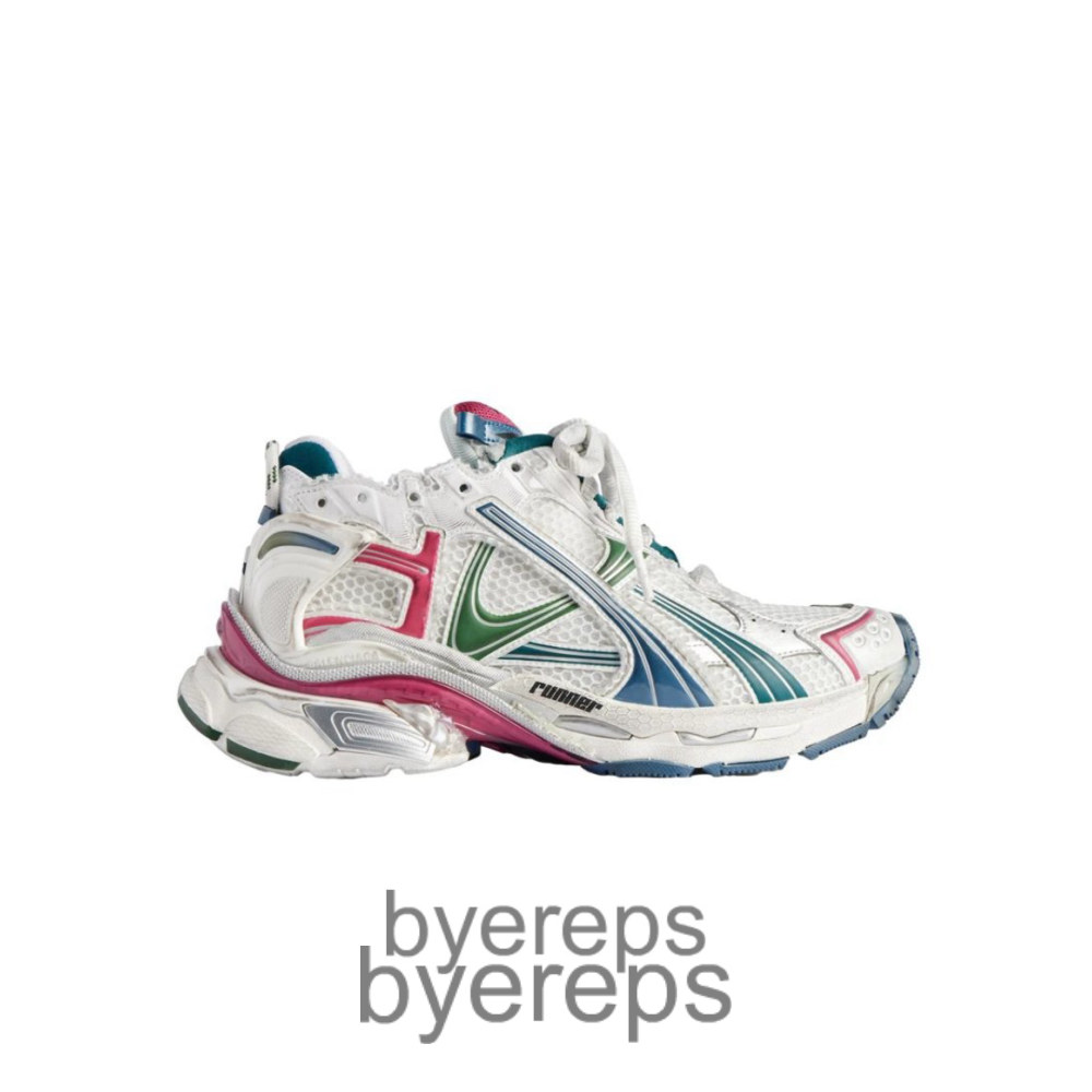 Balenciaga Runner White Dark Green