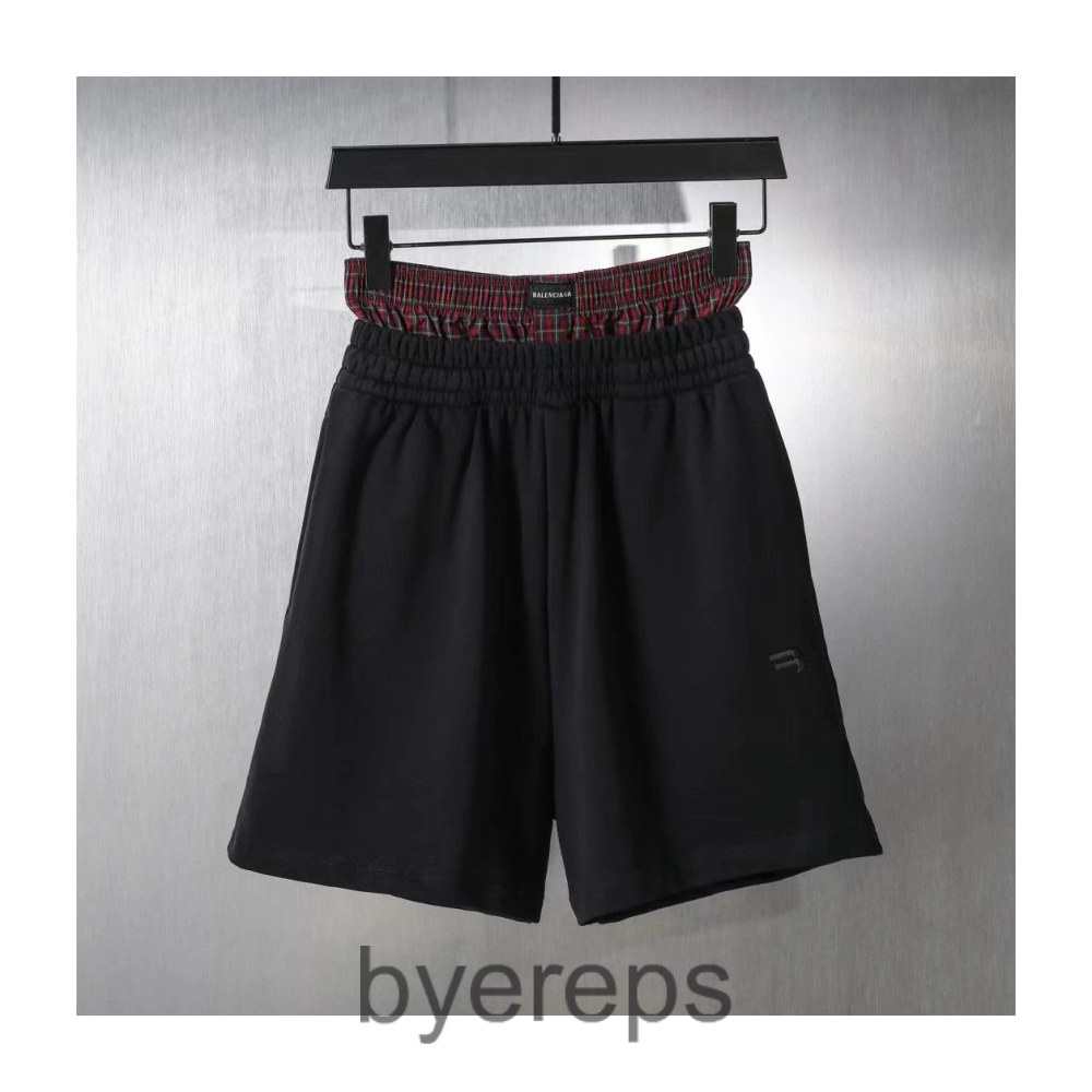 Balenciaga Shorts with Underwear ( Black-Red ) — photo 2 of 3