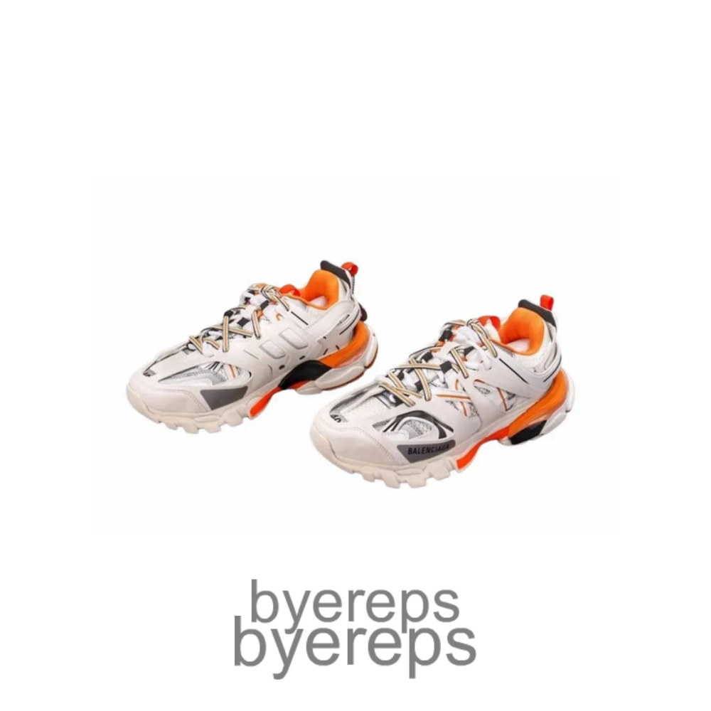 Balenciaga Sneaker Tess.S.Gomma Maille Black Grey Orange