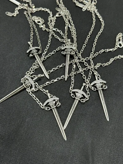 Balenciaga Sword Necklace