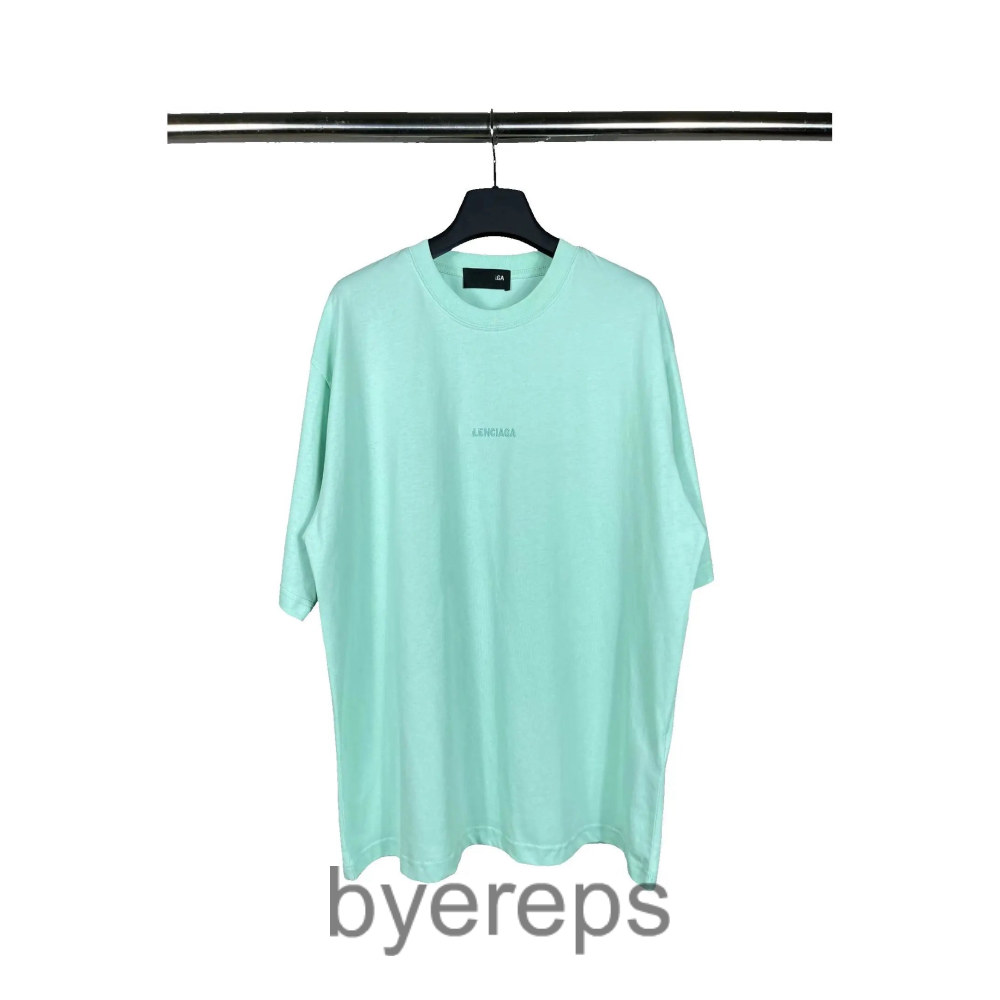 Balenciaga T shirt Small Logo Grey