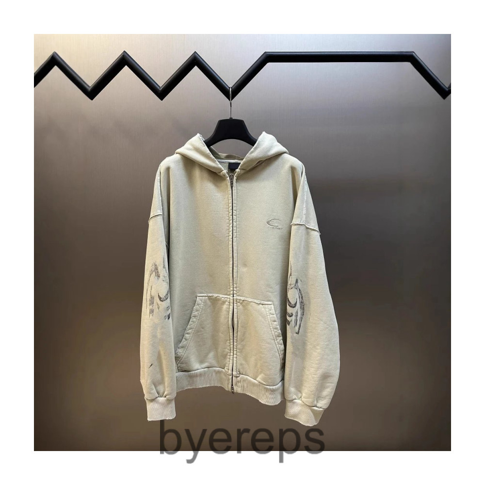 Balenciaga Tatoo ZipUp