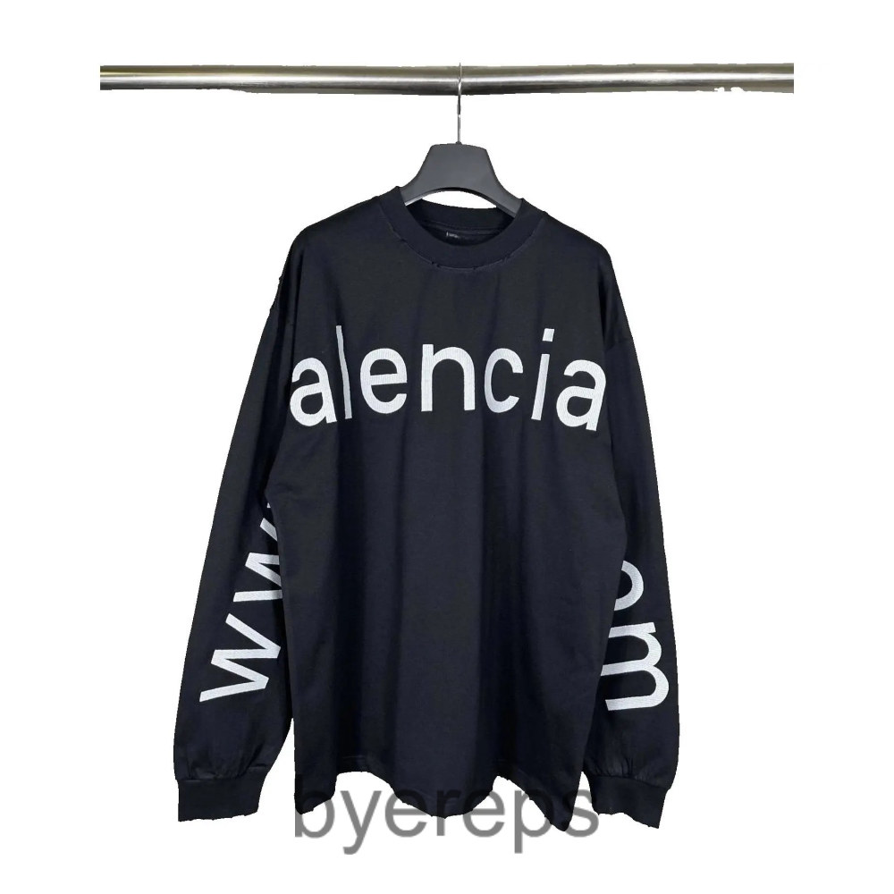 Balenciaga Text Longsleeve