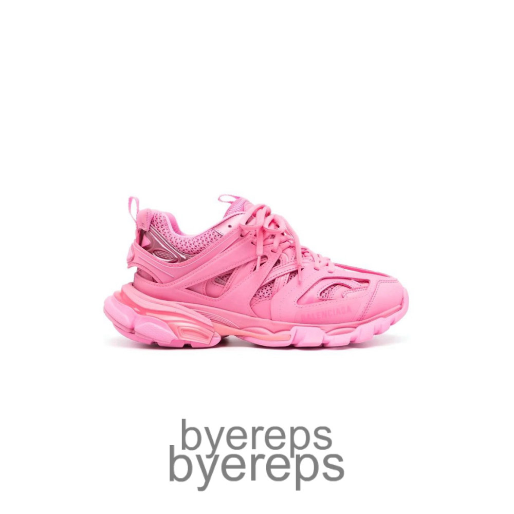 Balenciaga Track Sneaker Led Mesh And Nylon Reps Pink
