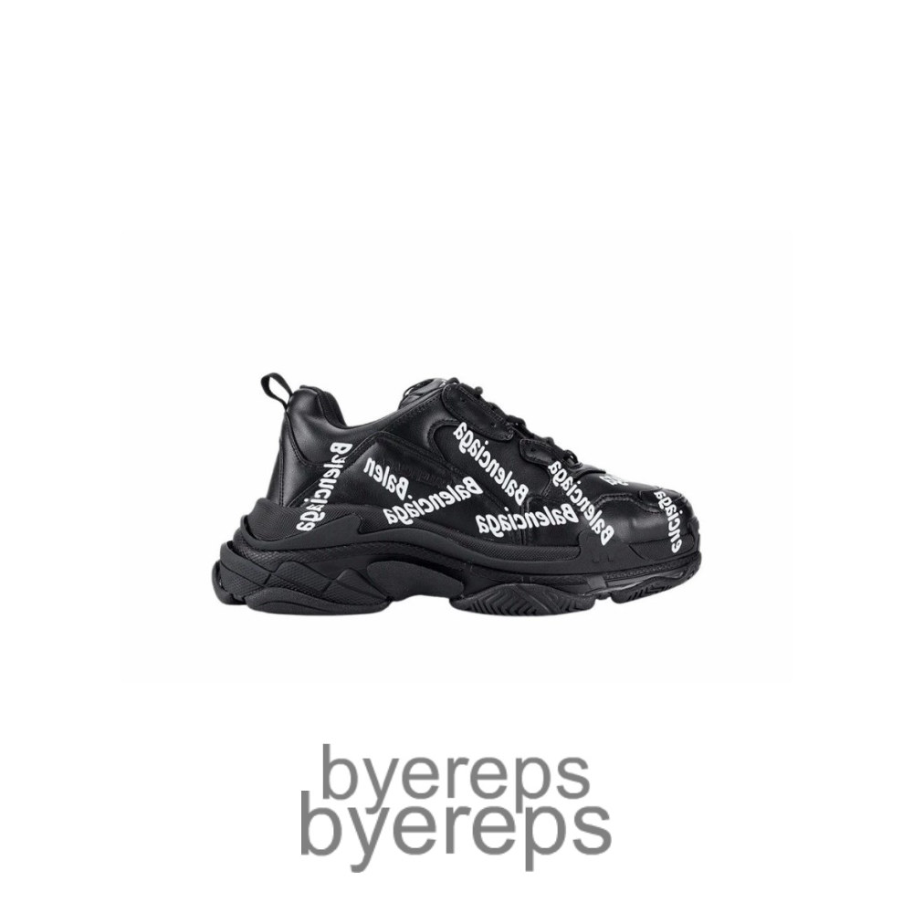 Balenciaga Triple-S Black Logo