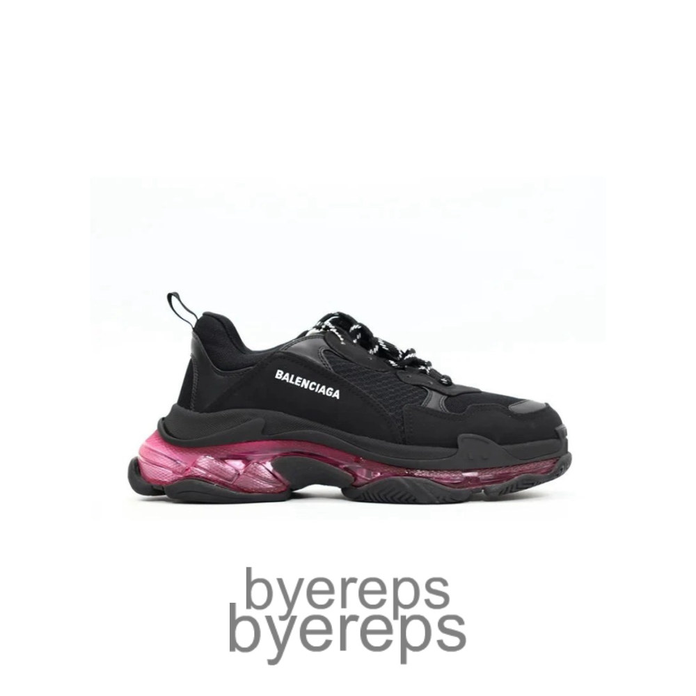 Balenciaga Triple S Black Purple