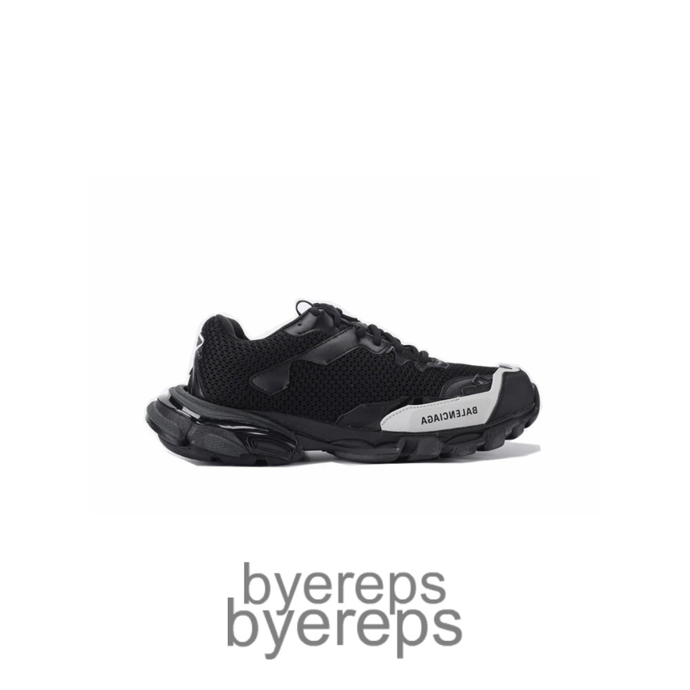 Balenciaga Triple-S Black (White Logo)