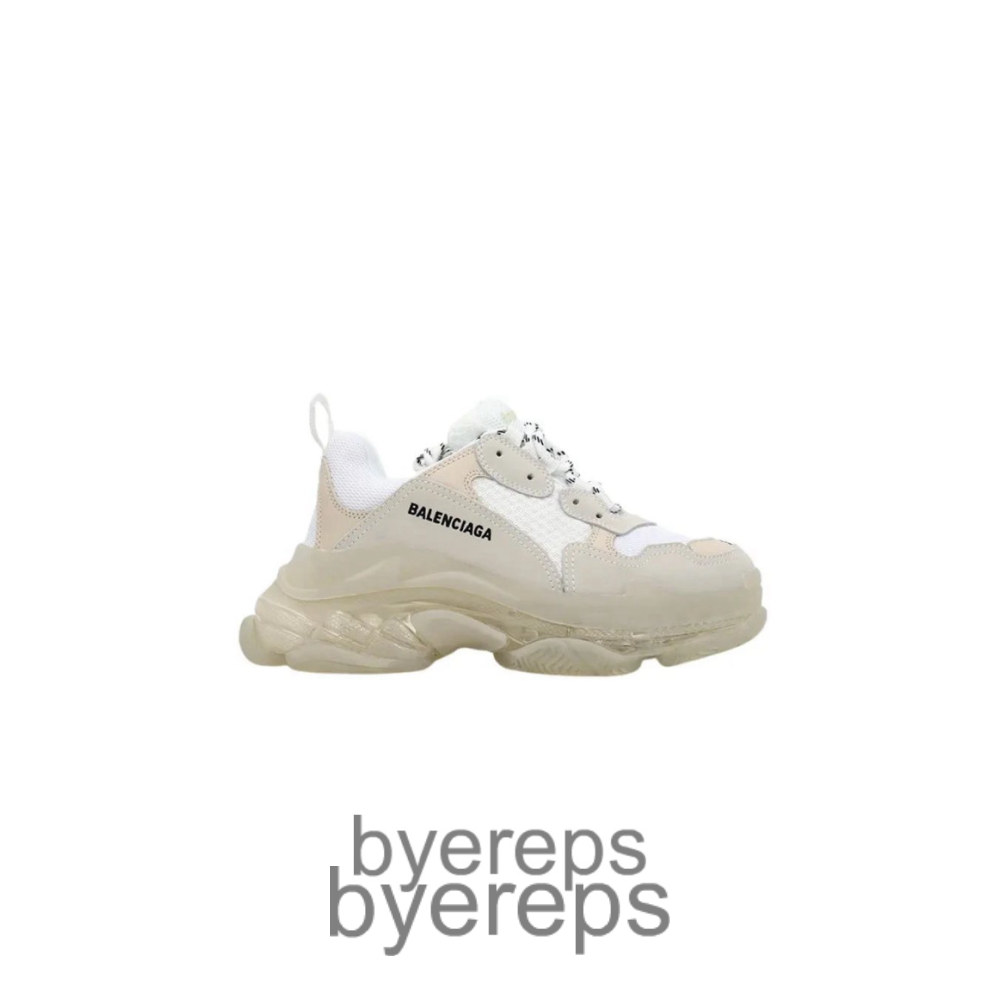 Balenciaga Triple S Clear Sole Sneaker White