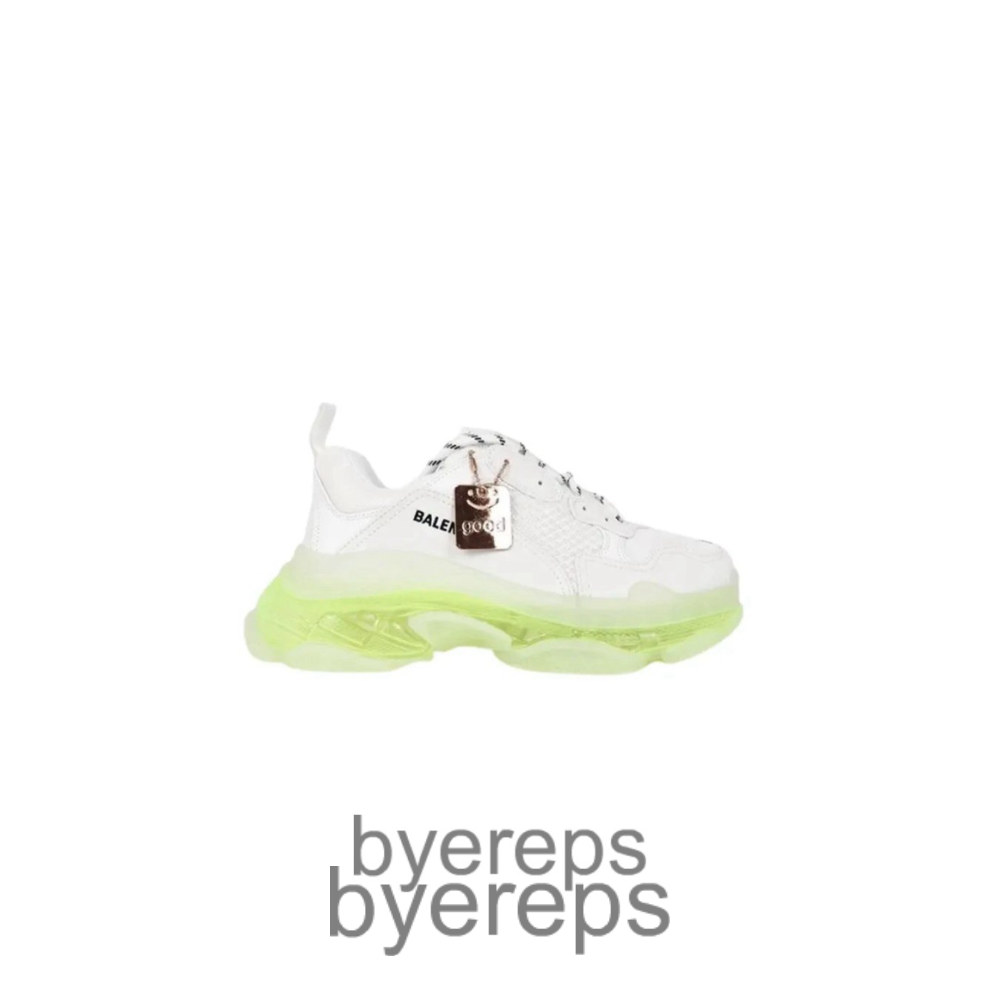 Balenciaga Triple S Sneaker-White Green