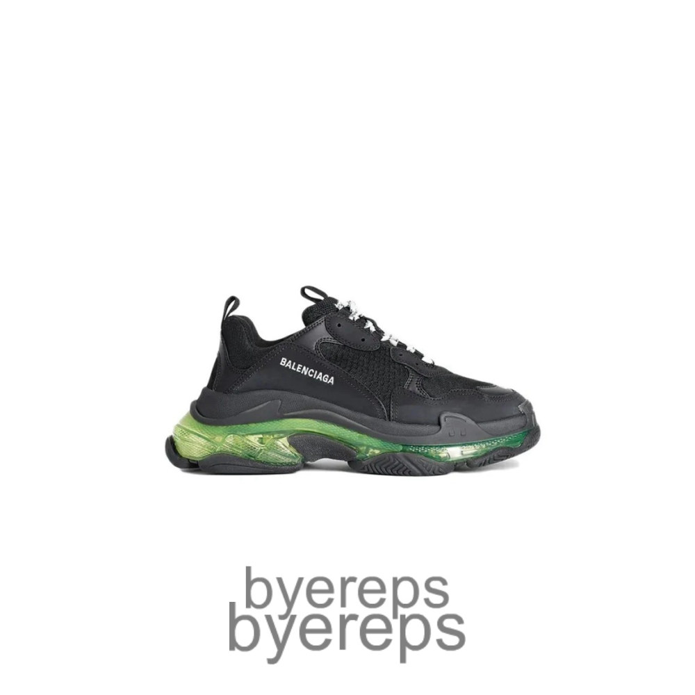 Balenciaga Triple S Trainer Black Green