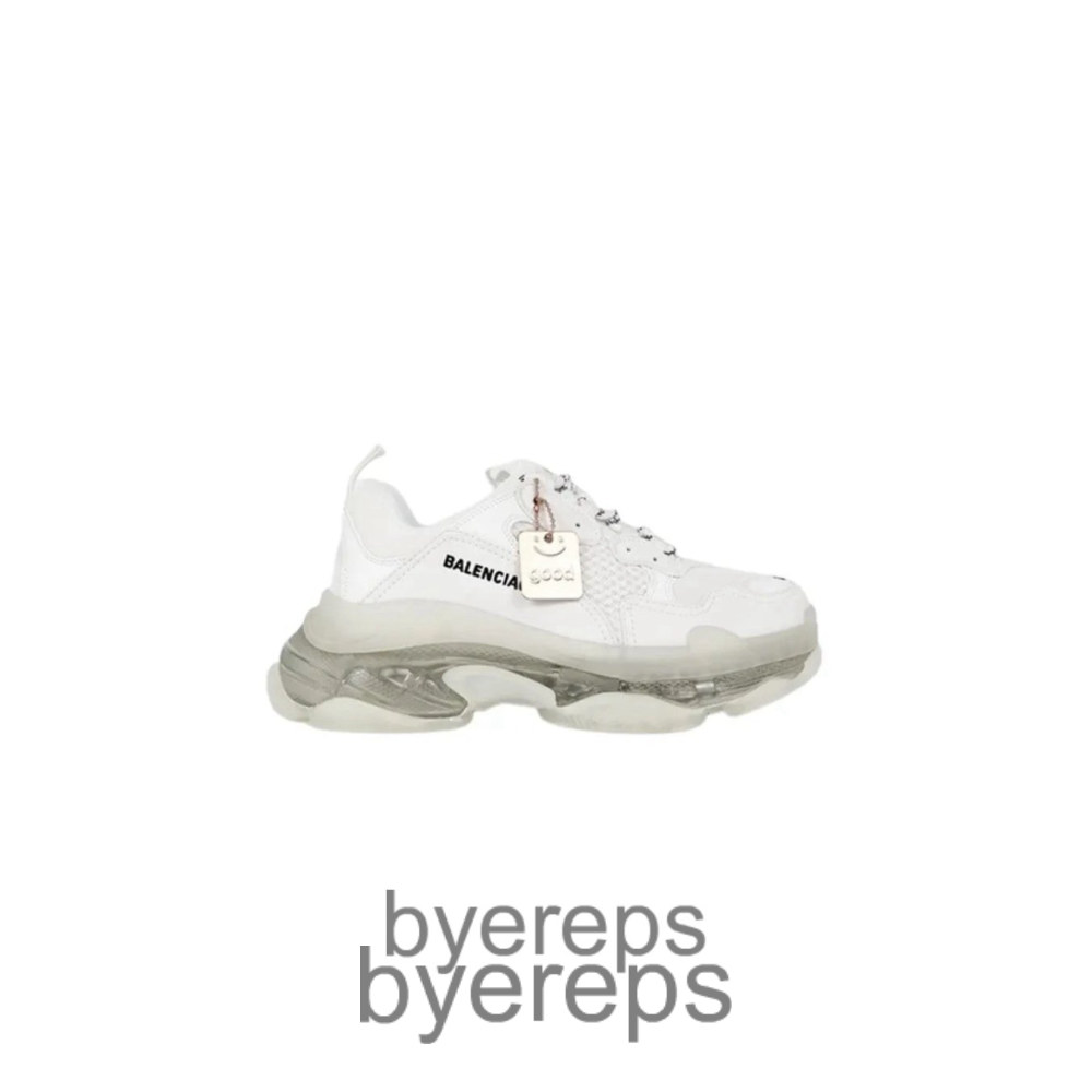 Balenciaga Triple S Trainer Clear Sole White