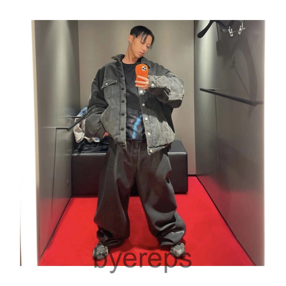 Balenciaga Waxed Jeans — photo 2 of 4