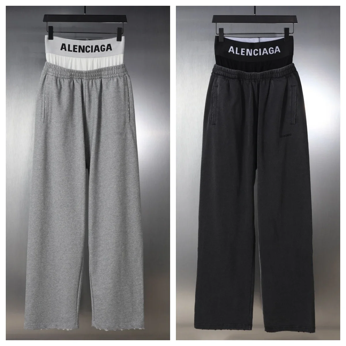 Balenciaga Wide-Leg Sweatpants