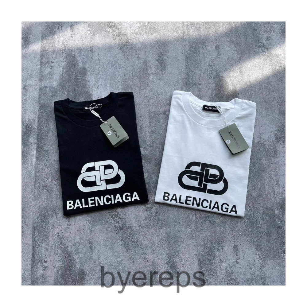 Balenciaga x Adidas Navy Blue T-Shirt