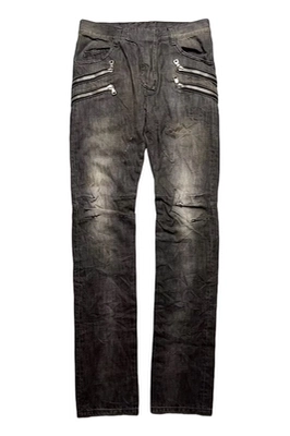 Balmain Zip Jeans