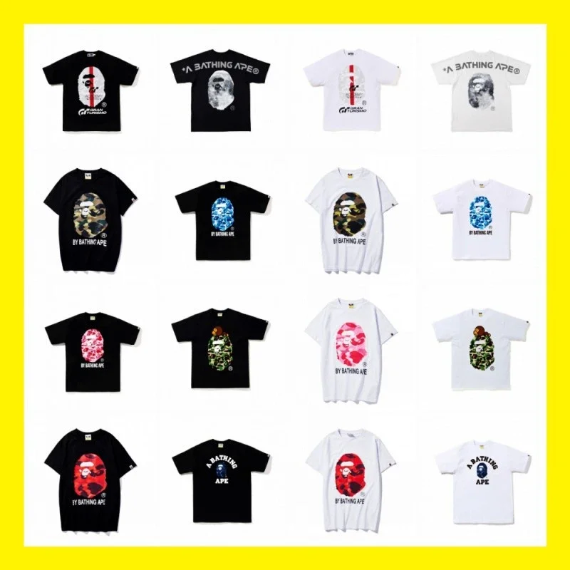 BAPE Ape Head Camo T-Shirts Collection