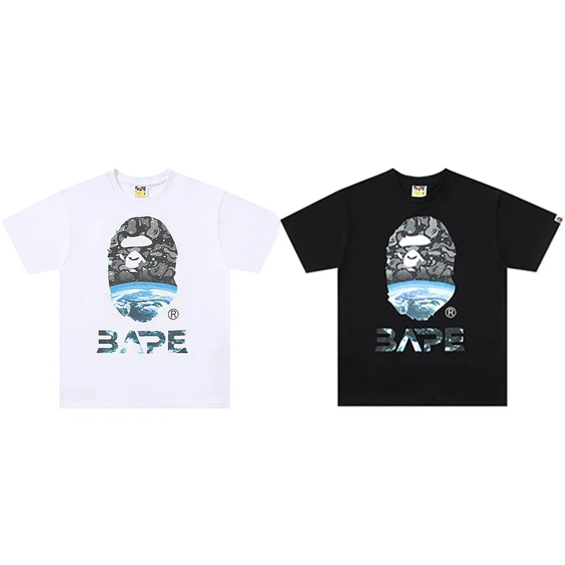 BAPE Earth Camo Ape Head T-Shirt