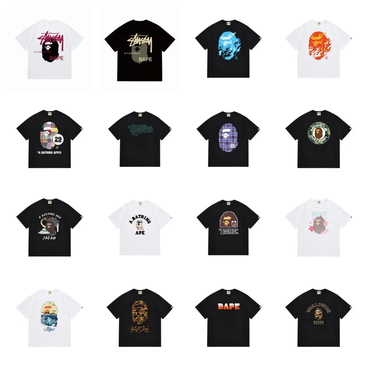 BAPE Logo Graphic T-Shirt