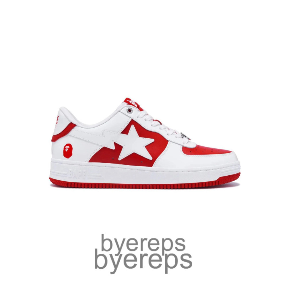 Bape Sta™ #6 Ladies White X Red