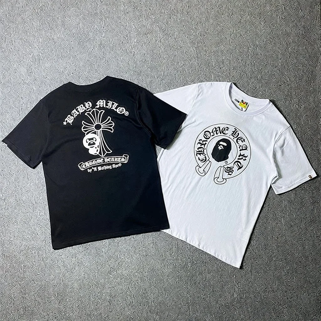 Bape x Chrome Hearts Logo Shirt