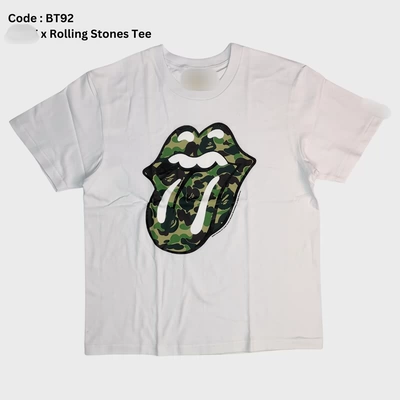 Bape X Rolling Stones Tee