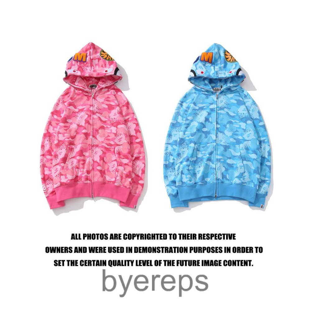 Bape zip-ups ( has pink also )