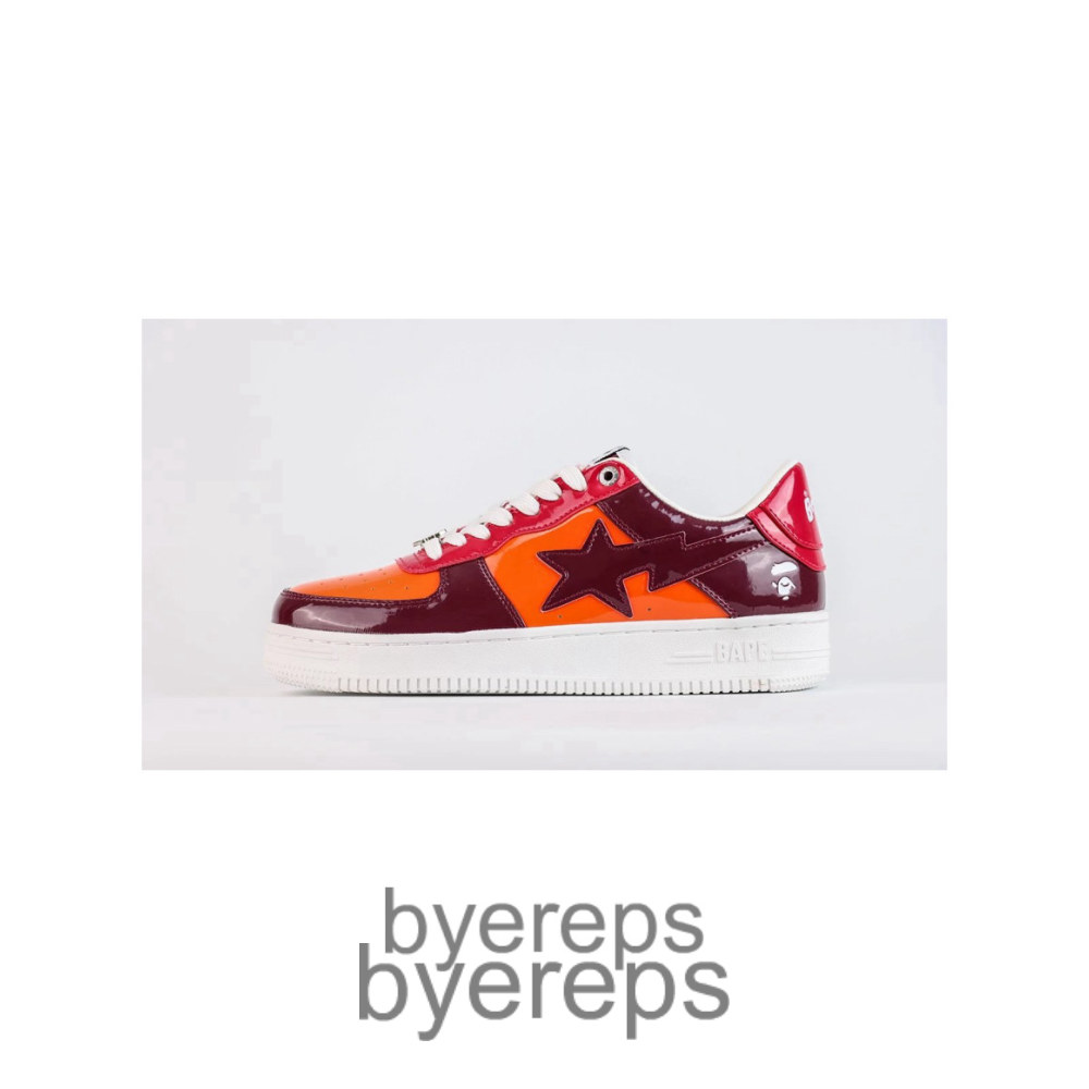 Bapesta Low Sat Combo Red