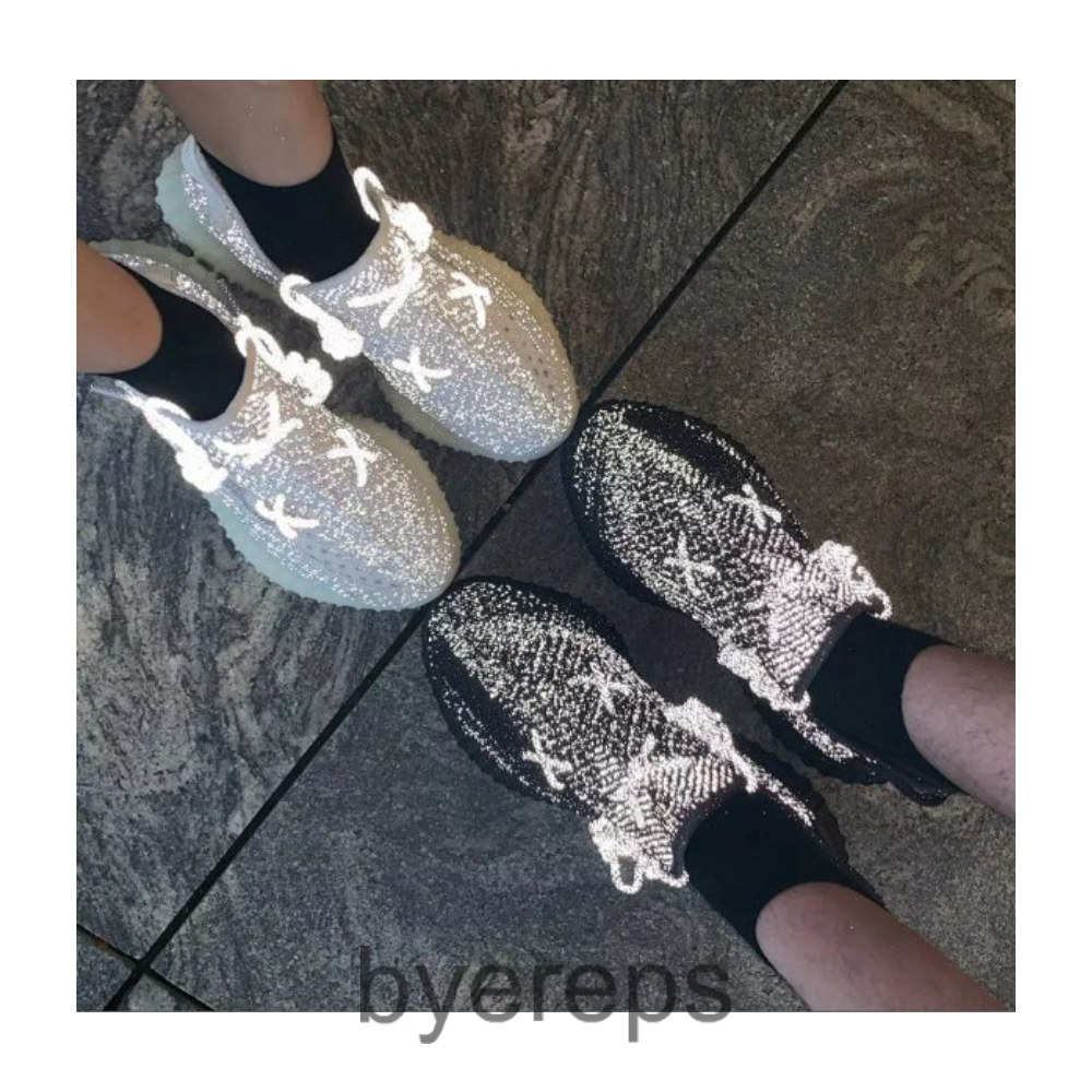 BASF Real Explosive Coconut 350v2 Yeezy White Gipsophila Dark Gipsophila for Men and Women Couple Jogging Shoes Coconut Shoes FU9007 EF2367