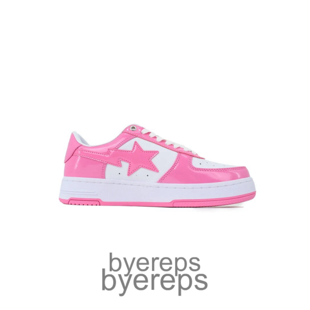 Bathing Ape Peach Red/White