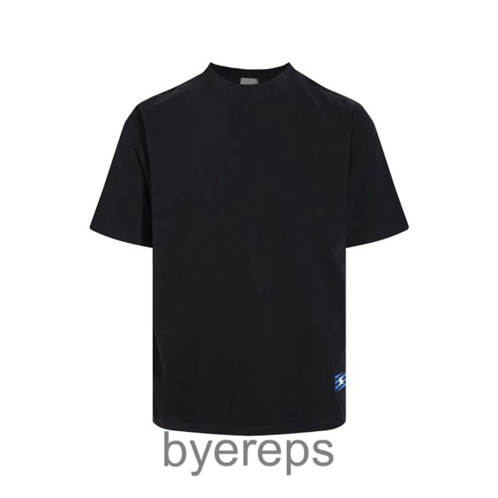 Bbr 2024 Early Spring New War Horse Label Collar Short-sleeved T-shirt