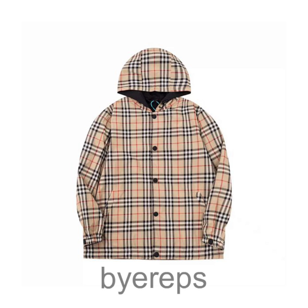BBR 23FW Classic Small Plaid Double-Sided Jacket Button Edition
