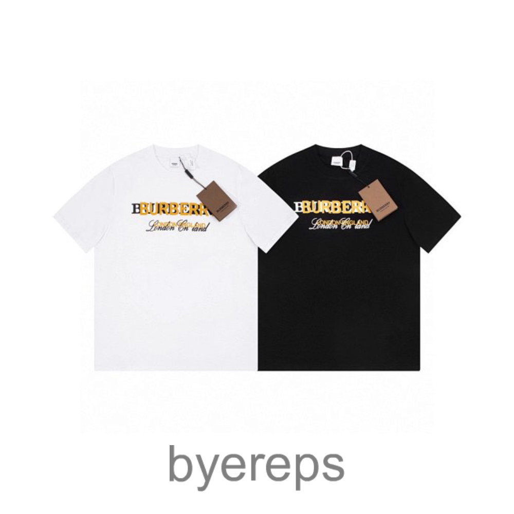 BBR 23SS 经典重叠字母标语胸前印花短袖T恤
