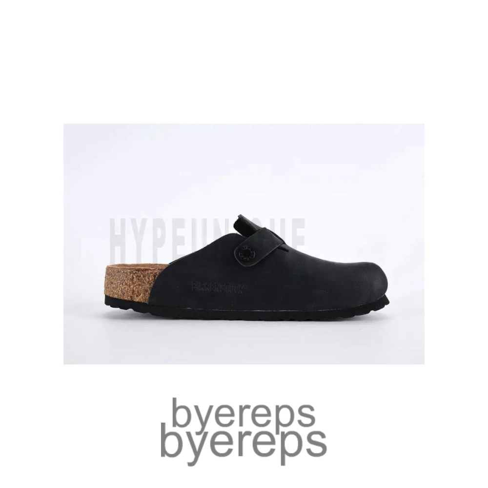 Birkenstock Boston Soft Suede Black