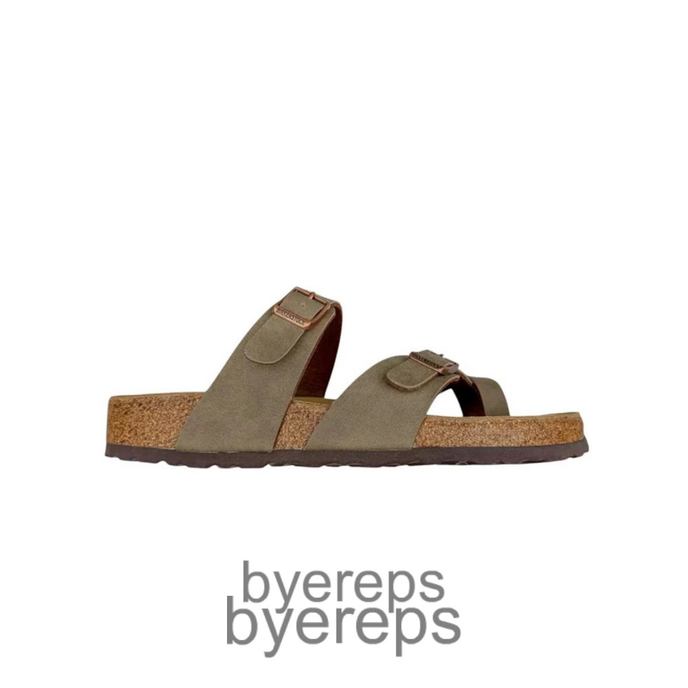 Birkenstock Mayari Synthetik Slippers Khaki