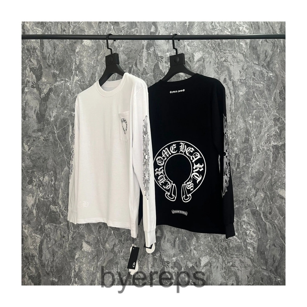 Black/Yellow Chrome Hearts Long Sleeves