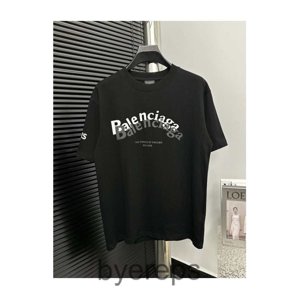 Blcg 24ss New Letter Short Sleeve T-shirt