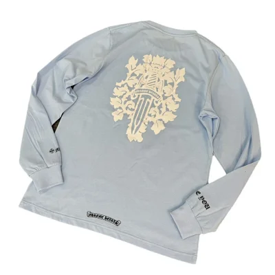 Blue Chrome Hearts Longsleeve