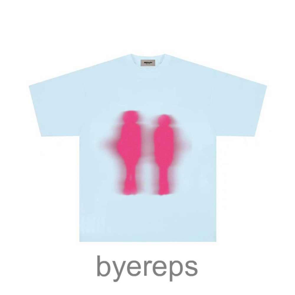 Unbranded Blue Pink People Tee — photo 3 of 4
