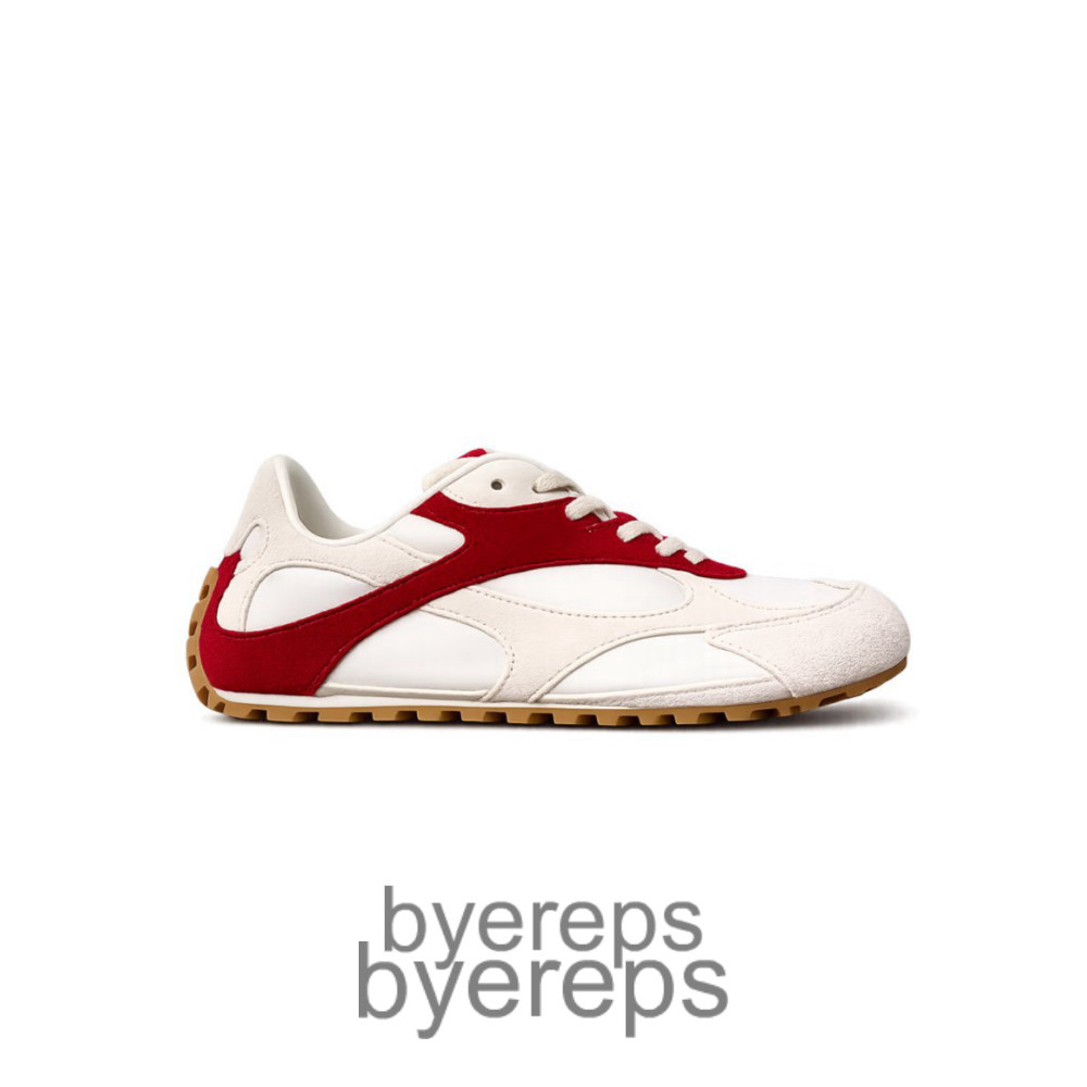 Bottega Veneta Orbit Flash Sneaker White Red
