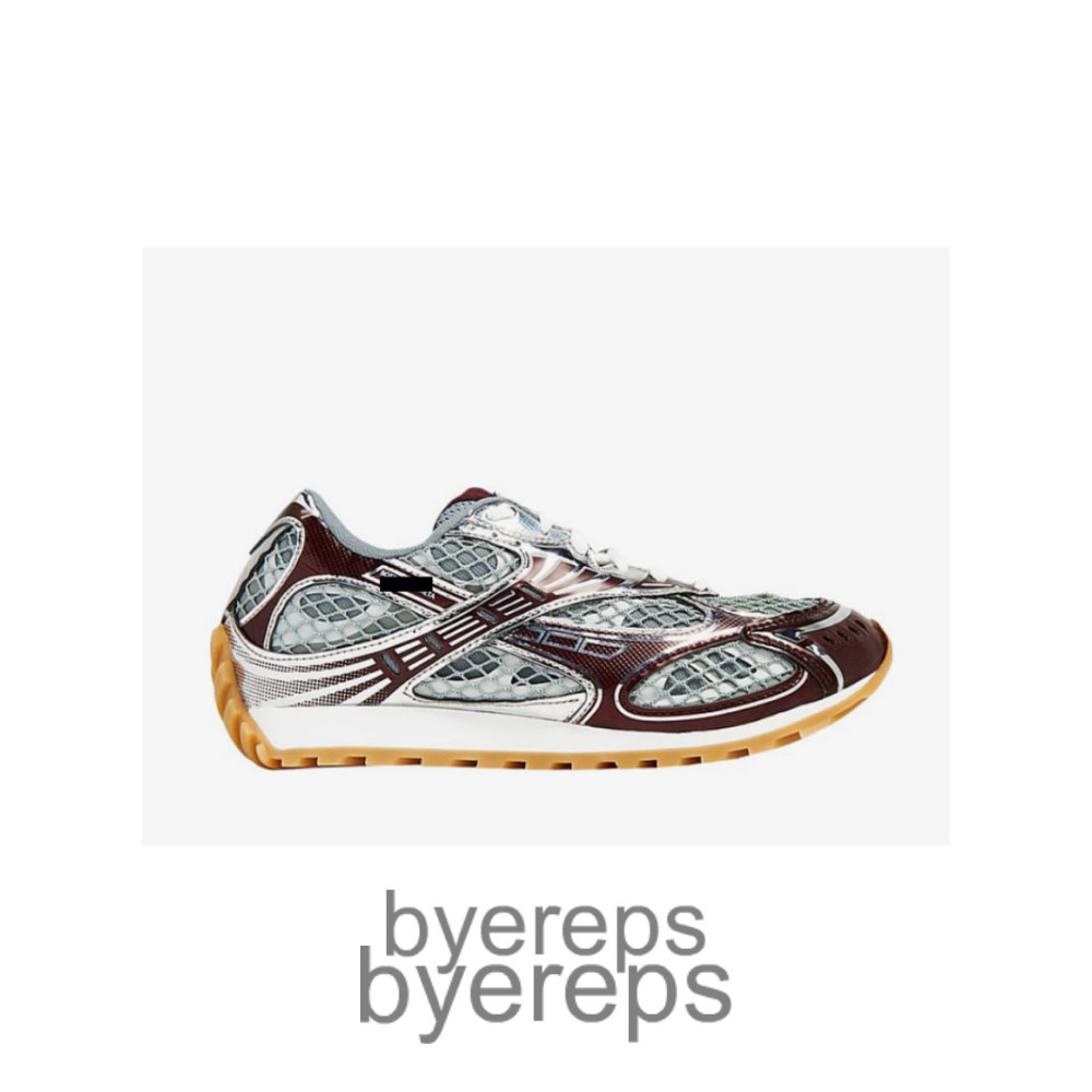 Bottega Veneta Orbit Sneaker Merlot