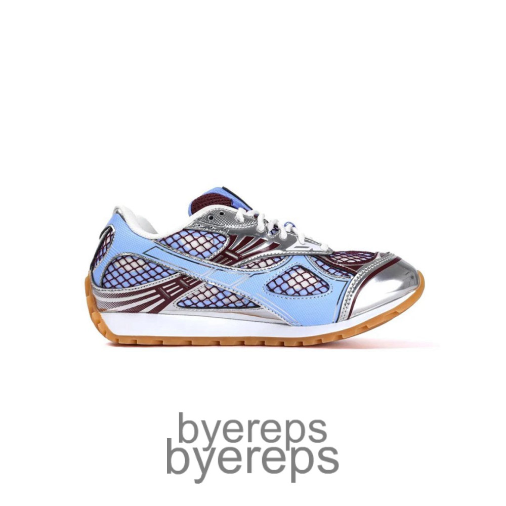 Bottega Veneta Orbit Sneakers Barolo Blue Bell