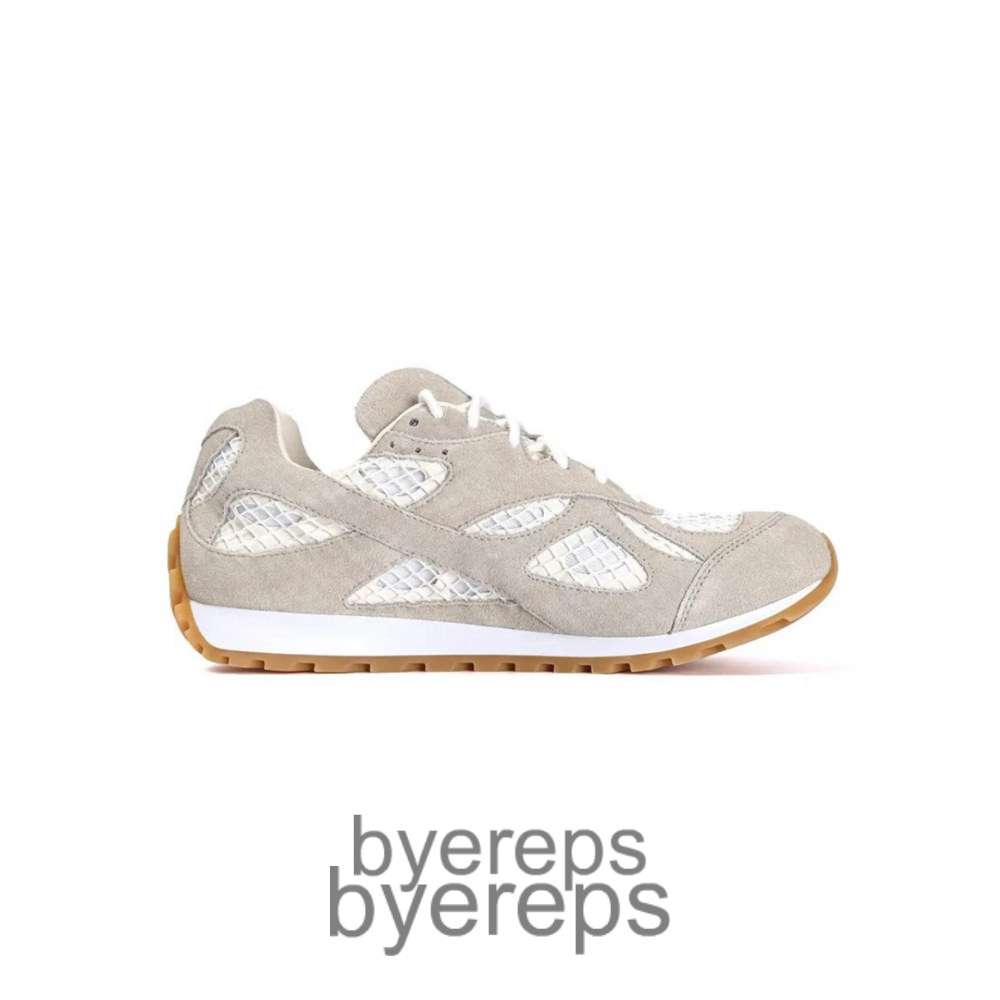 Bottega Veneta Orbit Sneakers Sea Salt