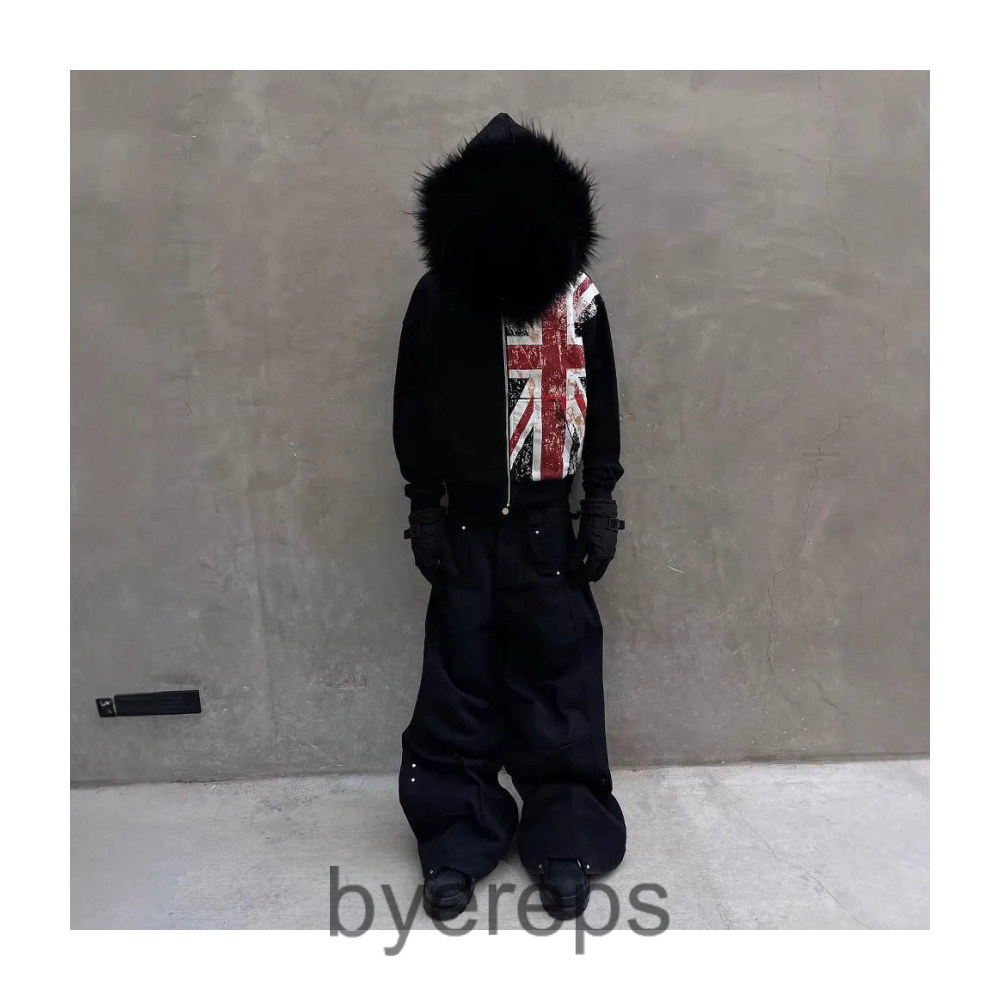 Unbranded British flag zip up hoodie — photo 4 of 4