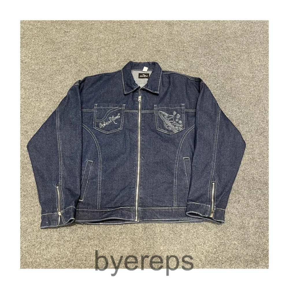 Unbranded Broken planet denim jacket — photo 3 of 4
